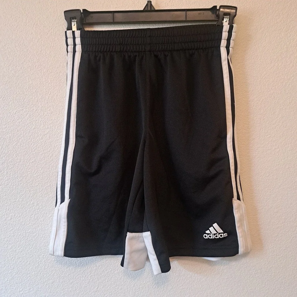 Under Armour Hoodie Adidas Track Pants and Shorts Kids Athletic Bundle Size 7-8